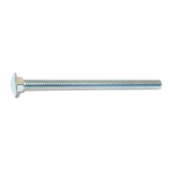 Midwest Fastener Carriage Bolt, Square Neck, 18 (Coarse), 4-1/2 in L, Steel, Zinc Plated, 50 PK 01084 - main